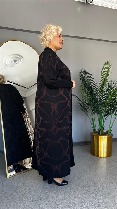 Selma Büyük Beden Basic Triko Elbise