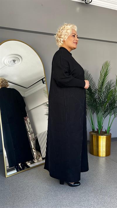 Selma Büyük Beden Basic Triko Elbise