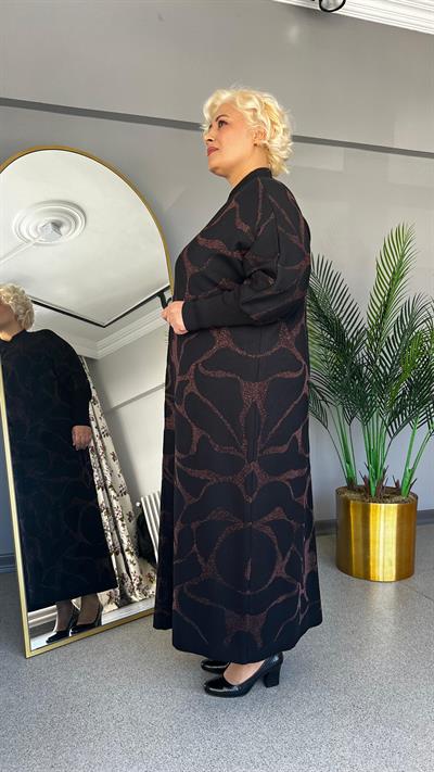 Selma Büyük Beden Basic Triko Elbise