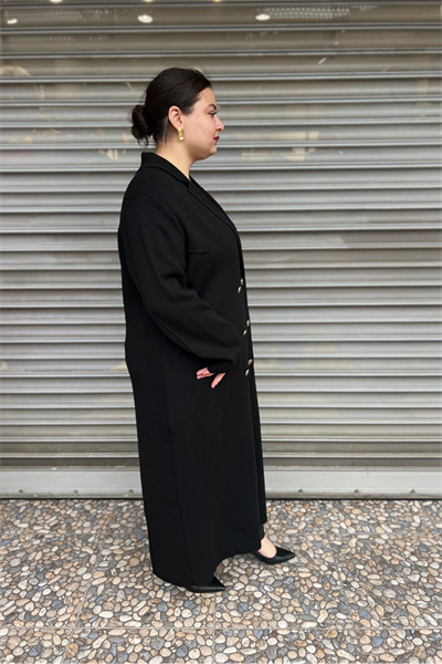 Selma Büyük Beden Blazer Triko Hırka