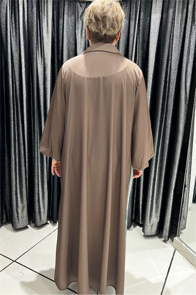 Selma Büyük Beden Çiçek Desenli Dökümlü Saten Elbise