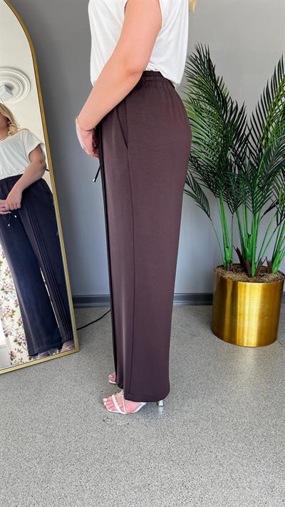 Selma Büyük Beden Dikiş Detaylı Rahat Pantolon