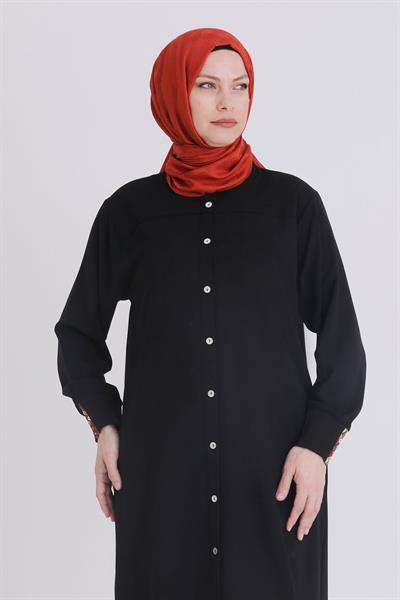 Selma Büyük Beden Etnik Şeritli Kap