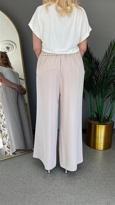 Selma Büyük Beden Geniş Paça Rahat Pantolon