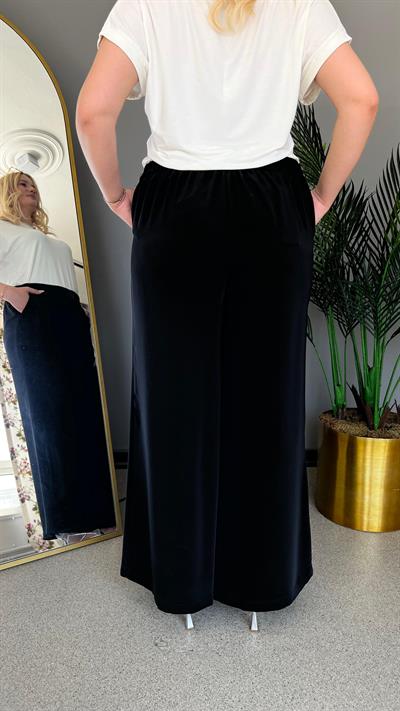 Selma Büyük Beden Geniş Paça Rahat Pantolon