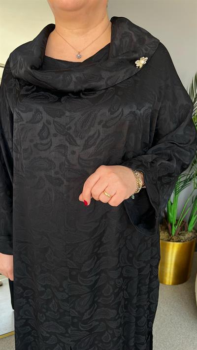 Selma Büyük Beden Geniş Yakalı Takım