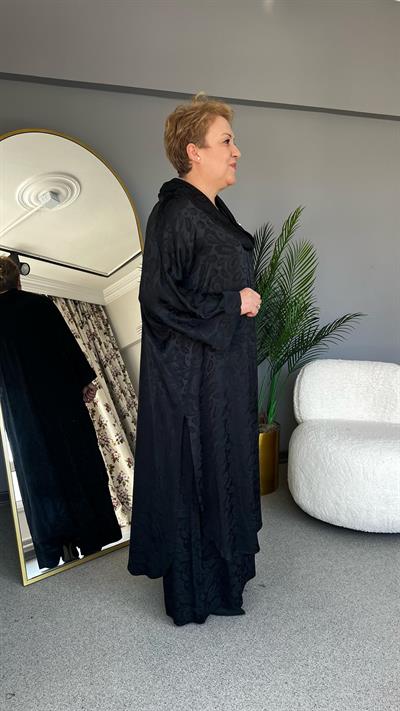 Selma Büyük Beden Geniş Yakalı Takım