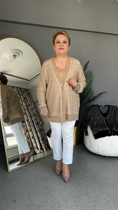 Selma Büyük Beden Hırka