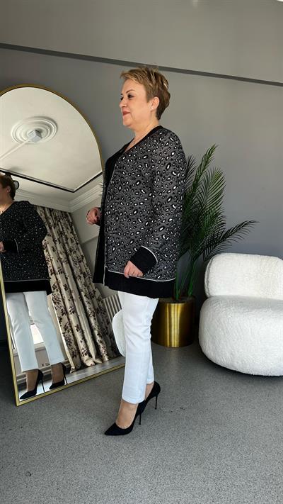 Selma Büyük Beden Hırka