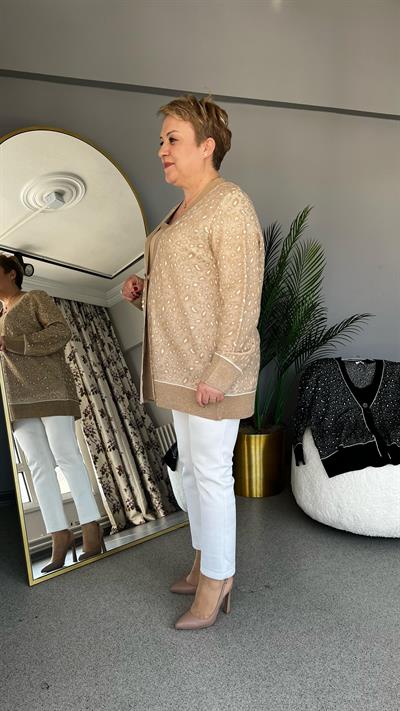 Selma Büyük Beden Hırka