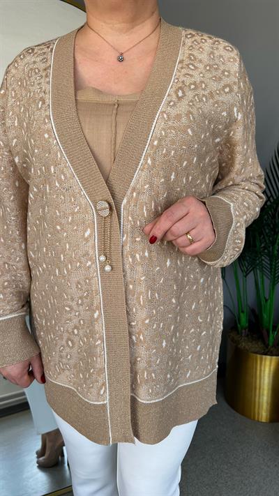 Selma Büyük Beden Hırka