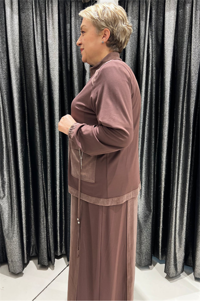 Selma Büyük Beden İçli Dışlı İkili Takım