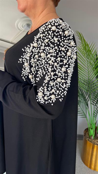 Selma Büyük Beden İnci Detaylı Takım