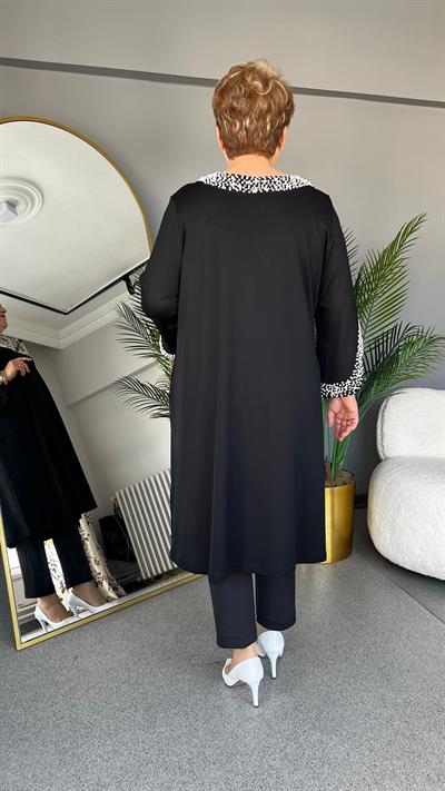 Selma Büyük Beden İncili Tunik