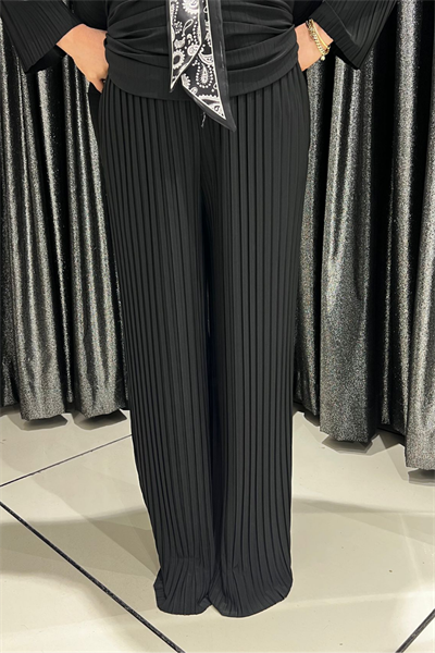 Selma Büyük Beden Lastikli Bel Şık Pantolon