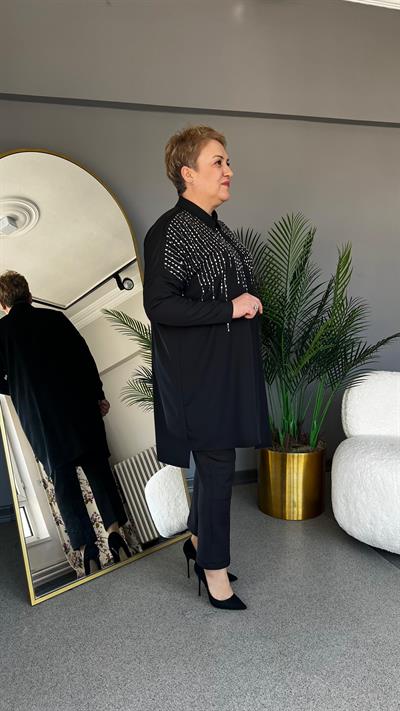 Selma Büyük Beden Mehtap Gömlek