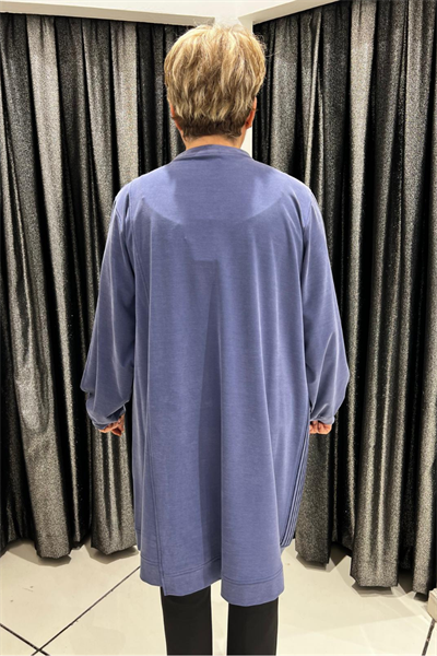 Selma Büyük Beden Modern Çapraz Fermuar Tunik