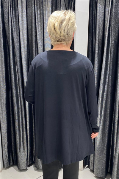 Selma Büyük Beden Modern Desen Detaylı Tunik