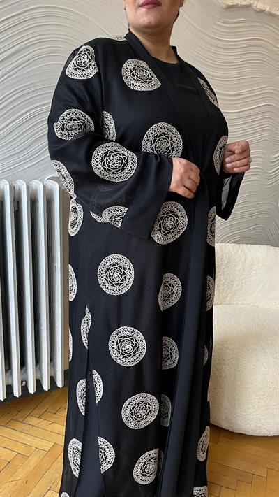 Selma Büyük Beden Nakış İşlemeli İçli Dışlı Takım