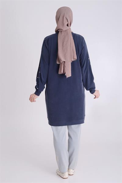 Selma Büyük Beden Örme Lyocell Tunik