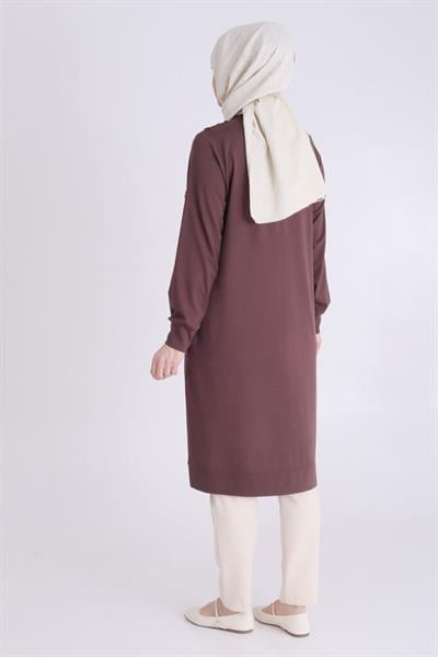 Selma Büyük Beden Örme Tunik