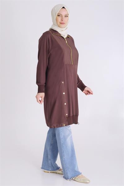 Selma Büyük Beden Örme Tunik