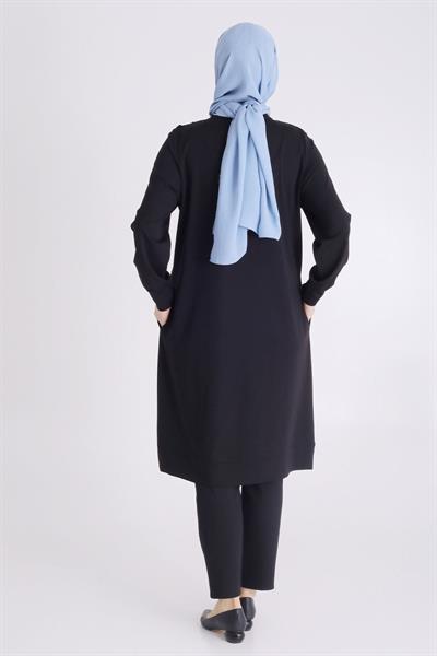 Selma Büyük Beden Örme Tunik