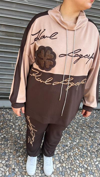 Selma Büyük Beden Oversize Konforlu Takım