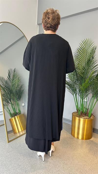 Selma Büyük Beden Plise Hırka