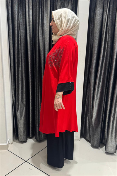 Selma Büyük Beden Rahat Kesim Altlı Üstlü Takım