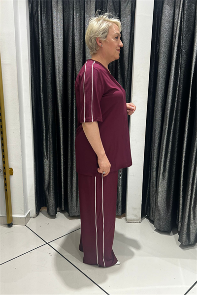 Selma Büyük Beden Rahat Kesim İkili Takım