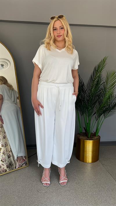 Selma Büyük Beden Rahat Kesim Şık Pantolon