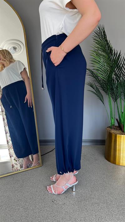 Selma Büyük Beden Rahat Kesim Şık Pantolon