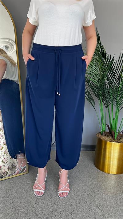 Selma Büyük Beden Rahat Kesim Şık Pantolon