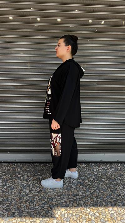 Selma Büyük Beden Rahat Kesim Tasarım Takım