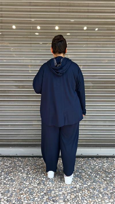 Selma Büyük Beden Rahat Kesim Tasarım Takım