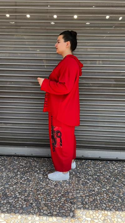 Selma Büyük Beden Rahat Kesim Tasarım Takım