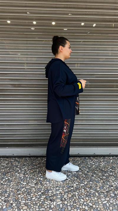 Selma Büyük Beden Rahat Kesim Tasarım Takım