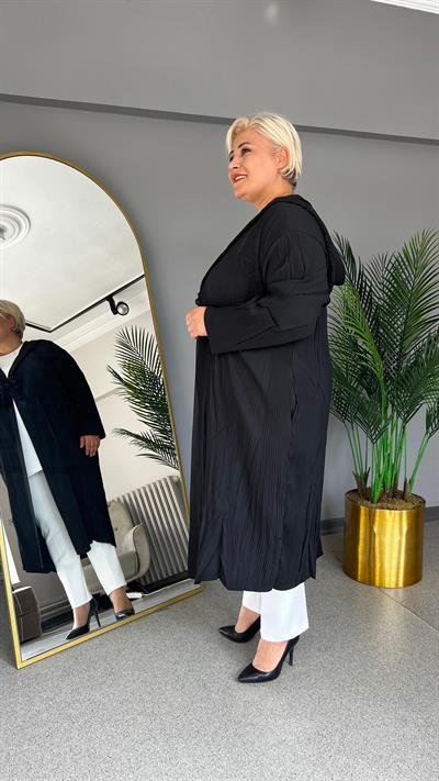 Selma Büyük Beden Salaş Şık Hırka