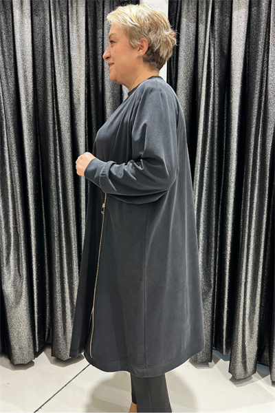 Selma Büyük Beden Şık Detaylı Tunik