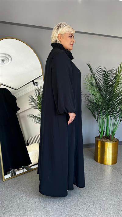 Selma Büyük Beden Şık Elbise