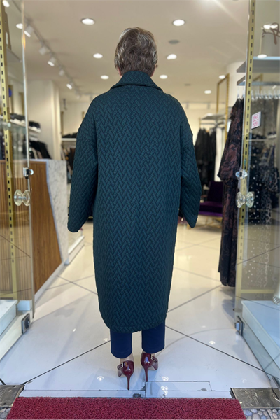 Selma Büyük Beden Şık Mont/Kaban