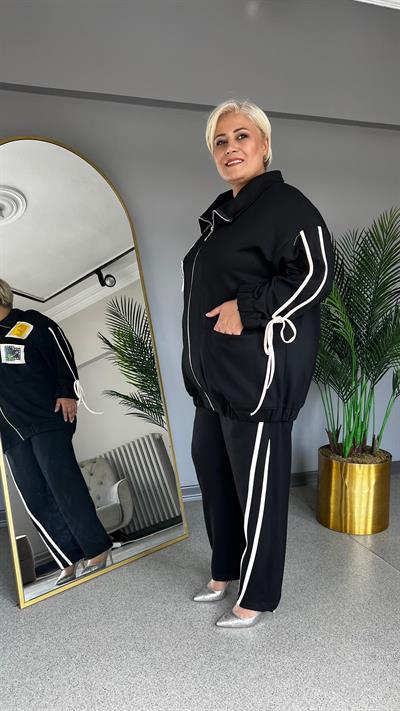 Selma Büyük Beden Spor Şık Eşofman Takımı