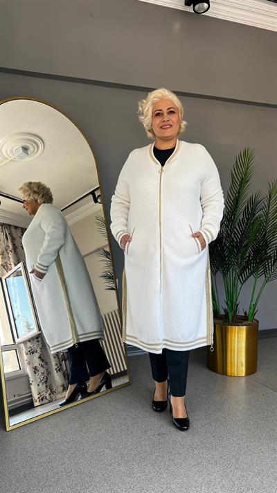 Selma Büyük Beden Spor Şık Hırka