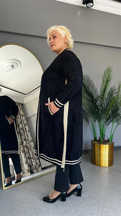 Selma Büyük Beden Spor Şık Hırka