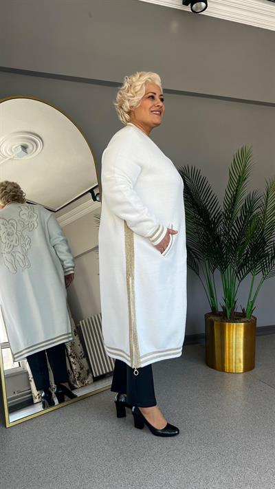 Selma Büyük Beden Spor Şık Hırka