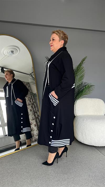 Selma Büyük Beden Spor Tunik Elbise