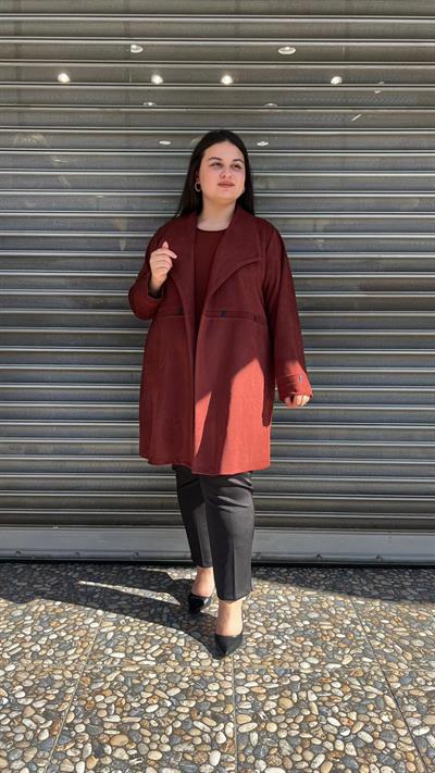 Selma Büyük Beden Süet İçli Dışlı Takım