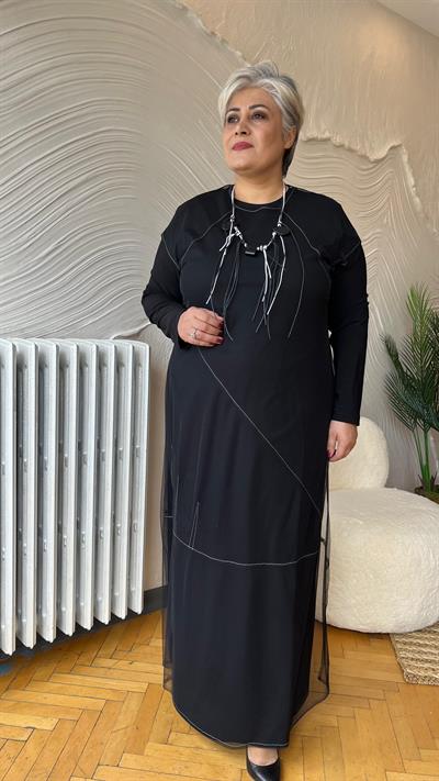 Selma Büyük Beden Süveterli Takım