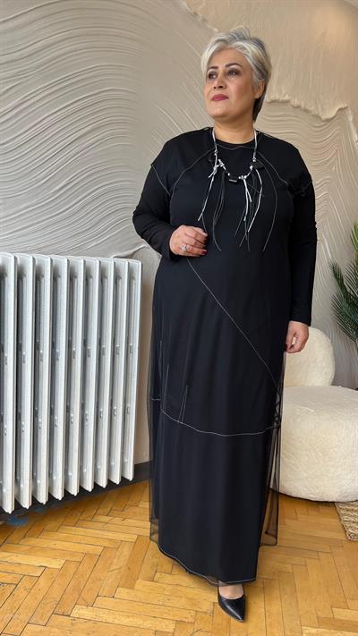 Selma Büyük Beden Süveterli Takım